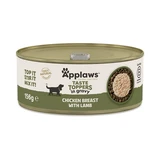 Natvoer voor honden met kip, lam en groenten Toppers, 156 g, Applaws