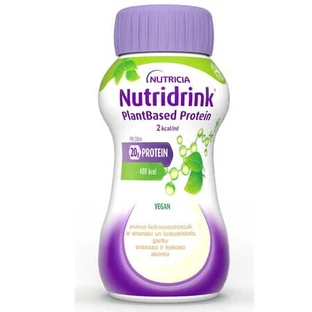 Nutridrink Eiwit met ananas- en kokossmaak, 4 x 200 ml, Nutricia