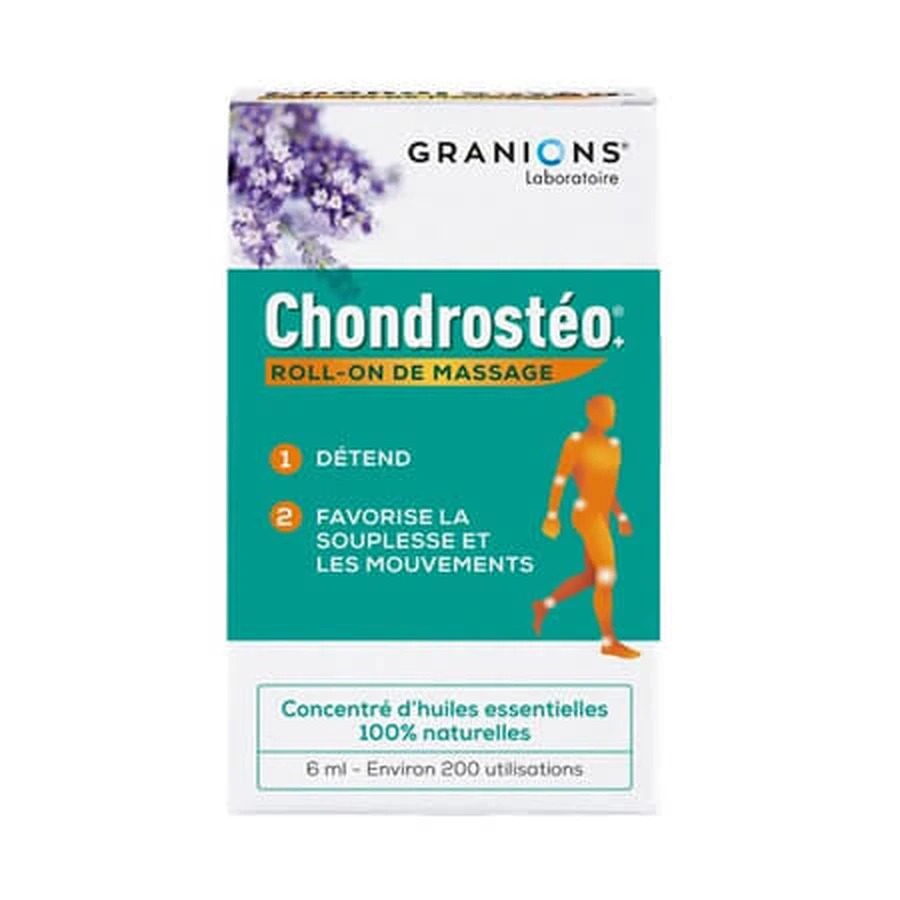 Chondrosteo+ Massage Roll On, 6 ml, Granions