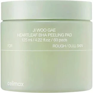 Krążki złuszczające Ji Woo Gae z kwasami BHA i ekstraktem z liści serdecznika, 60 sztuk, Celimax
