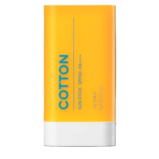 Zonnebrand Gezichtsstick SPF50+/PA++++ Katoen Rondom, 17 g, Missha