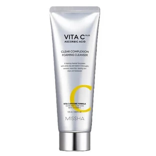 Cleansing foam with white clay and vitamin C Vita C, 120 ml, Missha