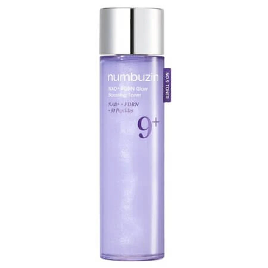 Aufhellendes und straffendes Gesichtswasser mit NAD+ und PDRN No.9 Glow Boosting, 150 ml, Numbuzin