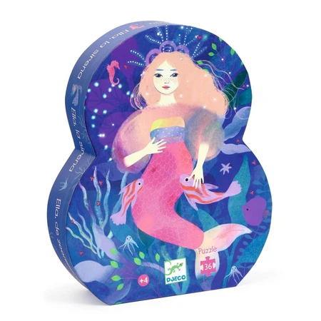 Puzzle Sirena Ella, Djeco