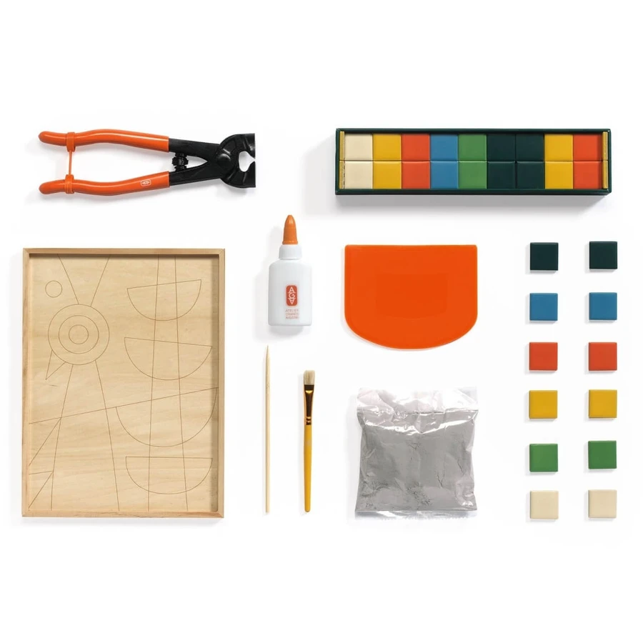 Atelier créatif 73 pour adultes Mosaïque artistique, Djeco