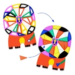 Set creativ mozaic Animale, Djeco