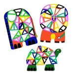 Set creativ mozaic Animale, Djeco