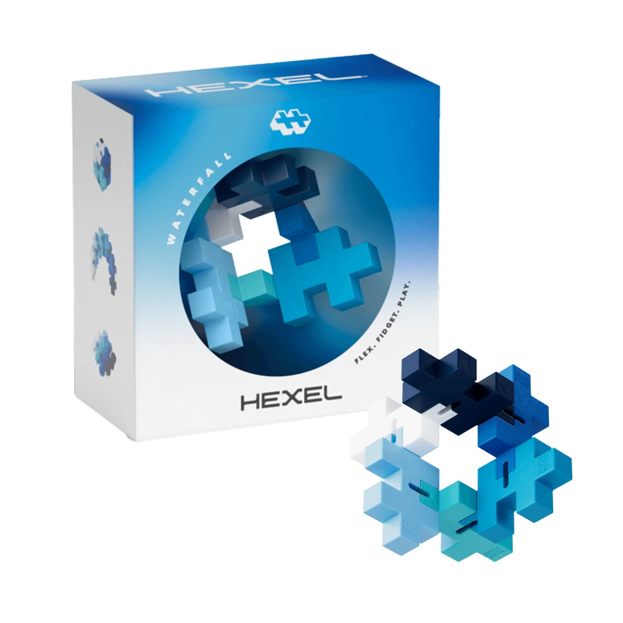 HEXEL Spectrum - Kreative Zappelphilippe - Plus Plus, Wasserfall