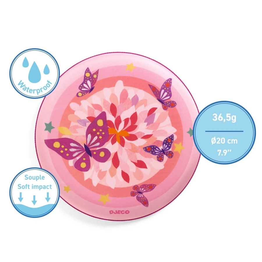 Disc frisbee Fluturi, Djeco