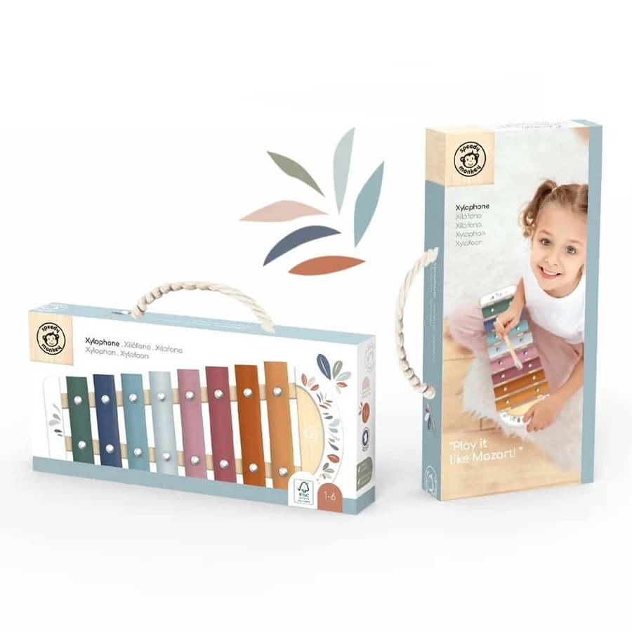 Children's musical instrument Metalofon, Speedy Monkey