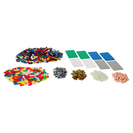 Plus-Plus construction set, 1200 pieces, standard colors