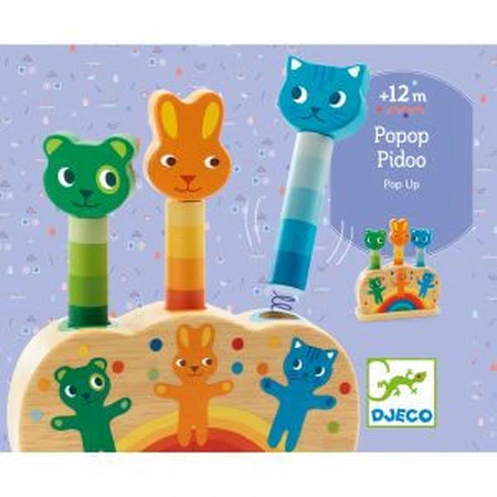 Pop up motorized toy Djeco