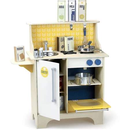 Cucina in legno giallo senape - Cook - Vilac