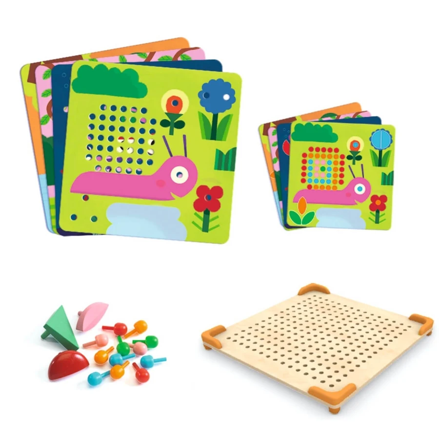 Educatief speelgoed Mozaic mini animo, Djeco