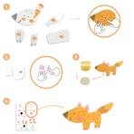 Juego de pintura creativa para niños pequeños Explorar a través del color, Djeco