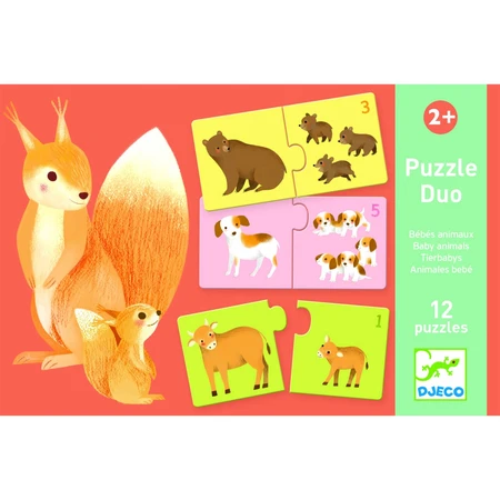 Mutter-Kind-Matching-Duo-Puzzle, Djeco