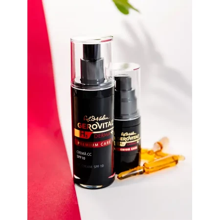 Gerovital H3 Derma+ Premium Care CC Cream SPF 10, 30 ml, Farmec