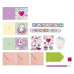 DIY creative set, Diamond painting, Bracelets and greeting cards, Grafix