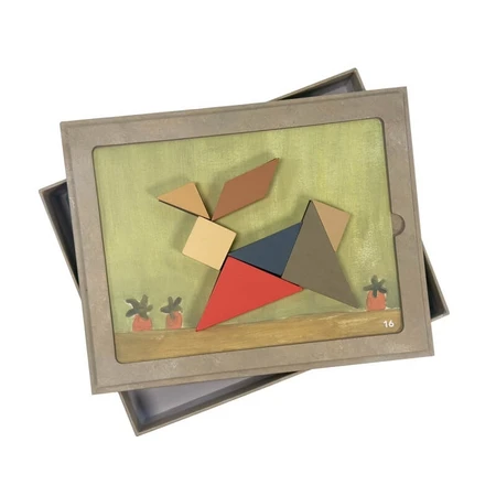 Gra magnetyczna Tangram, Egmont Toys: ceny i cechy