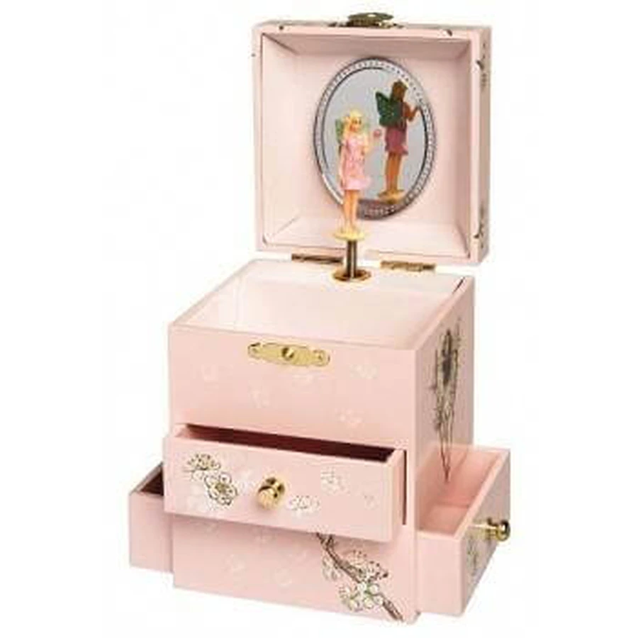 Caja de música Flores de cerezo - 3 cajones