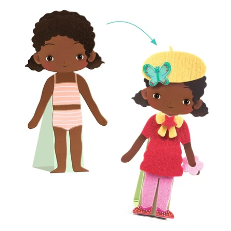 Creatief spel - Personages aankleden en versieren, Djeco