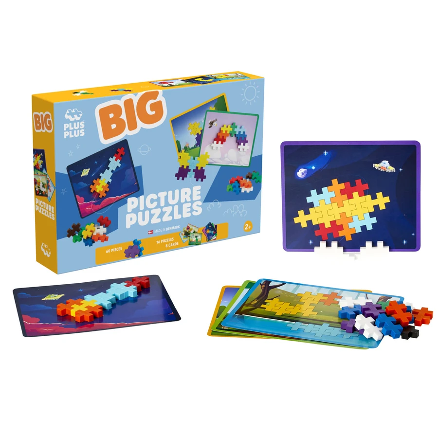Puzzle Plus-Plus, 60 piezas grandes, Cuadros