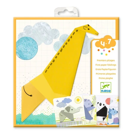 Kreatives Origami-Spiel Happy Jungle, Djeco