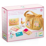 Geanta din bumbac cu accesorii, Djeco
