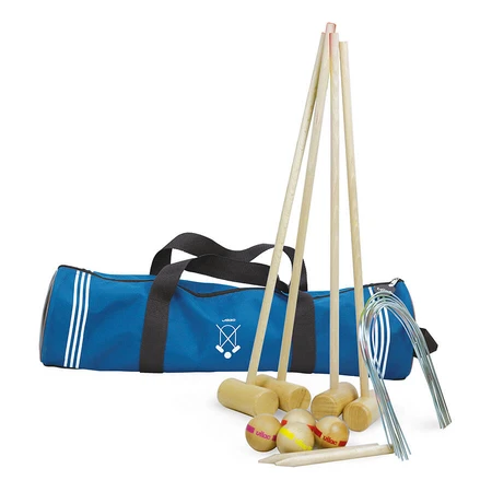 Wooden Croquet / Croquet outdoor game - 4 players - Vilac
