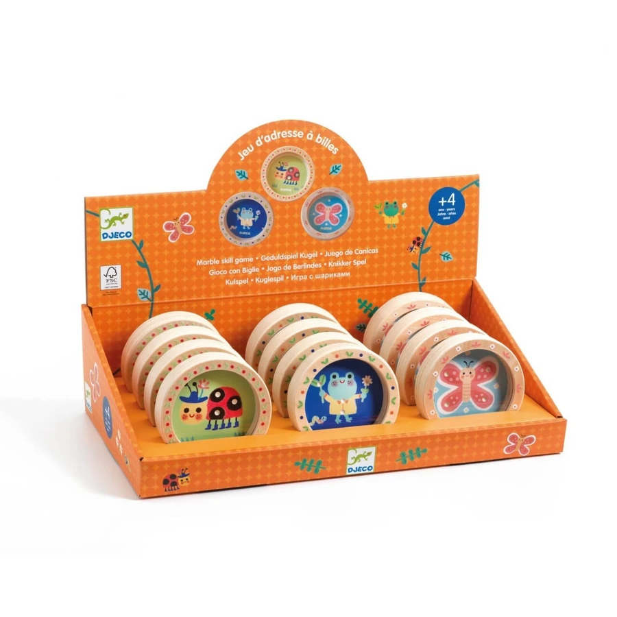 Mini-Holzkugelspiel, Djeco