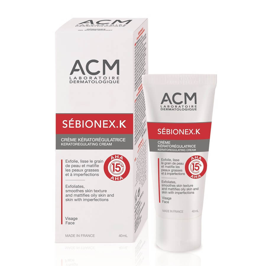 Sebionex K Keratoreglator Creme, 40 ml, Acm
