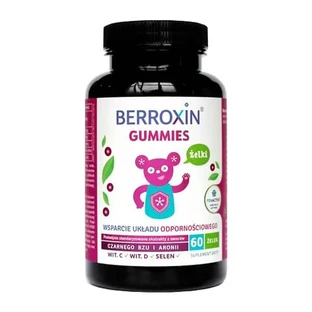 Berroxin Gummies, boabe de jeleu, 60 buc.