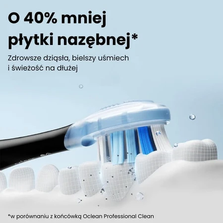 Oclean Ultra White, embouts de brosse à dents, blanc, 2 pièces.