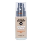 Revlon Colorstay Longwear Maquillaje SPF 15, base de maquillaje con bomba para pieles grasas y mixtas, 200 Nude, 30 ml.
