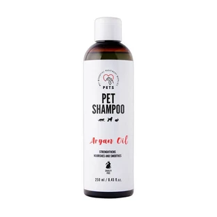 Shampoing pour animaux de compagnie à l'huile d'argan - Shampoing à l'huile d'argan, 250 ml.