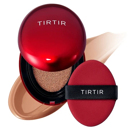 Tirtir, Mask Fit Red Cushion Mini, face primer, 34C Amber, 4.5 g