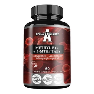 Apollo's Hegemony Methyl B12 + 5-MTHF Tabs, Tabletten, 60 Stk.