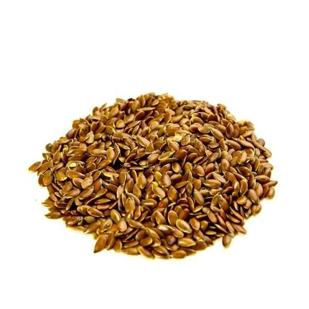 Erba, semi di lino in grani marroni, 200 g
