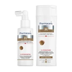 Pharmaceris H Set, Spezialshampoo zur Stimulierung des Haarwachstums, 250 ml + Intensivkur zur Stimulierung des Haarwachstums, 125 ml