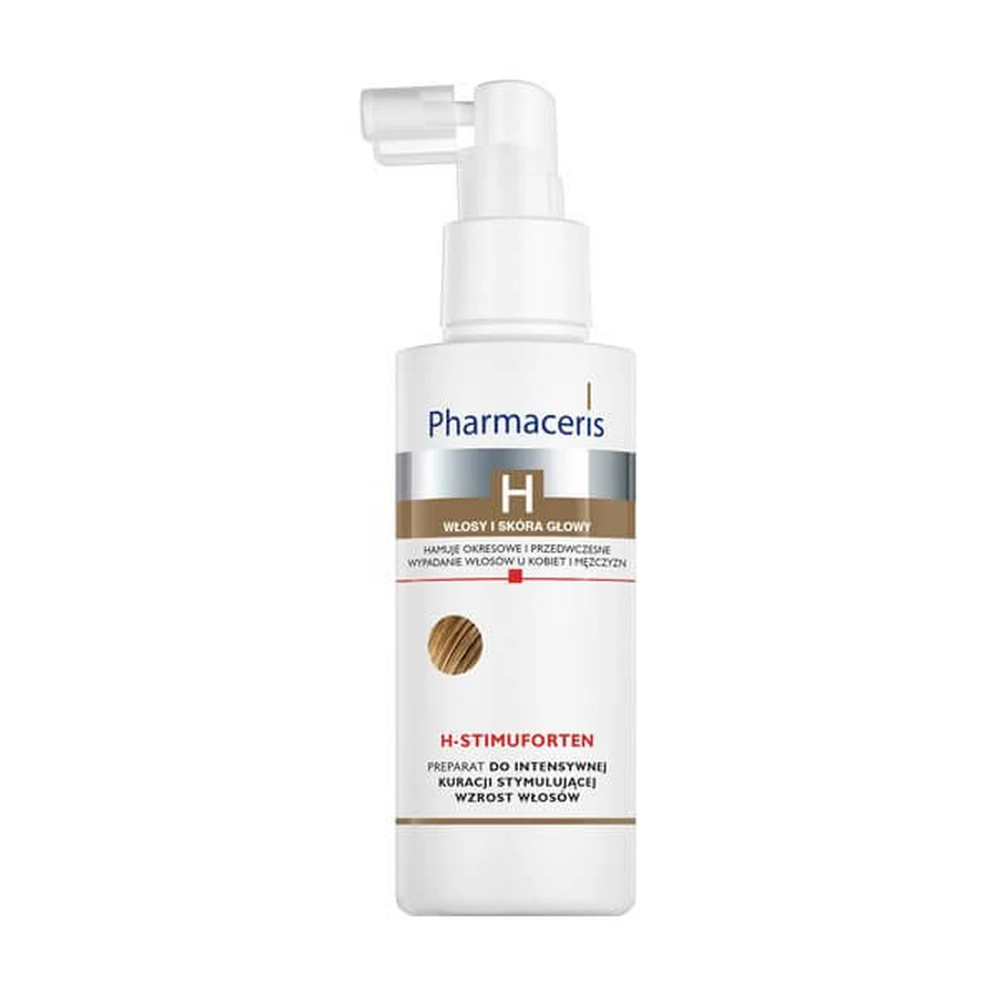 Pharmaceris H Set, Spezialshampoo zur Stimulierung des Haarwachstums, 250 ml + Intensivkur zur Stimulierung des Haarwachstums, 125 ml