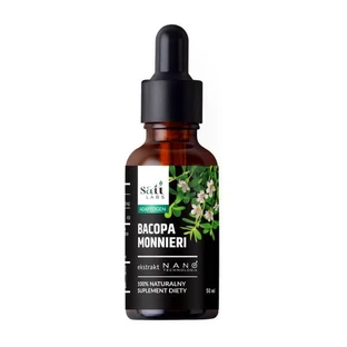 Sati Labs Adaptogen, Nano Bacopa Monnieri, gouttes, 50 ml
