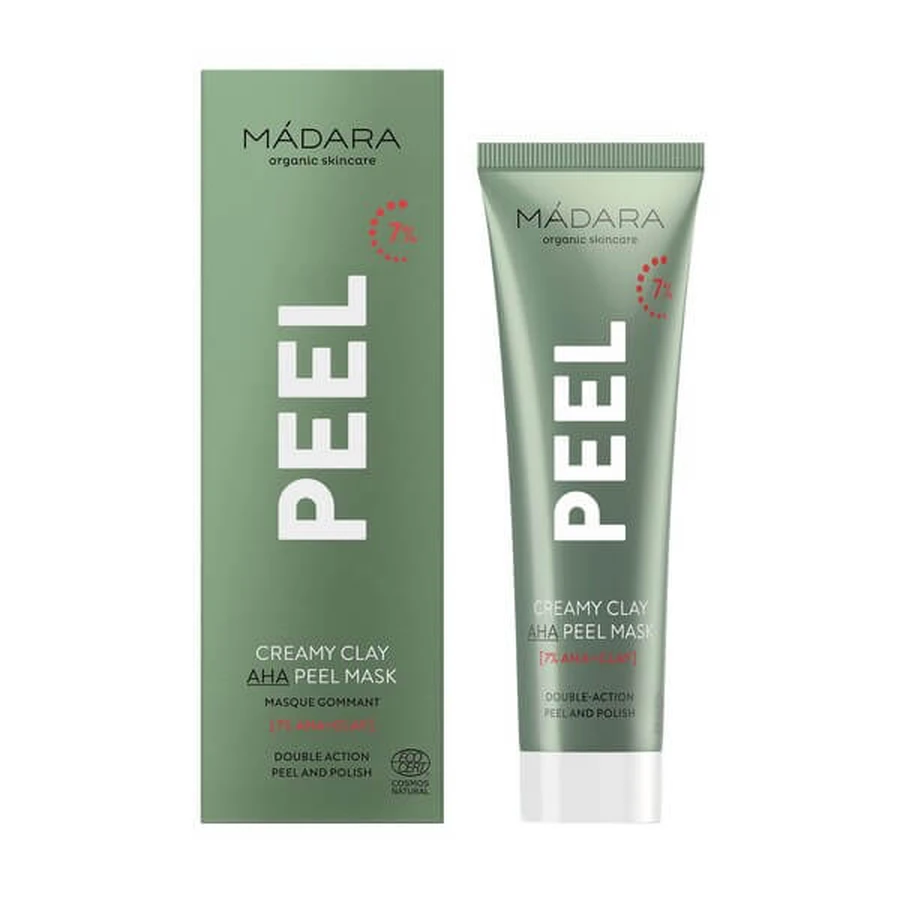 Madara Creamy Clay 7% AHA clay mask, mask, 60 ml