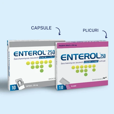 Enterol 250 mg, 10 capsules, Dr. Reddys