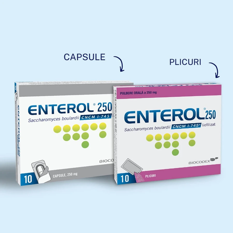 Enterol 250 mg, 10 capsules, Dr. Reddys