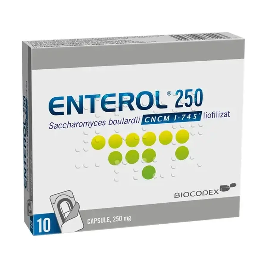 Enterol 250 mg, 10 capsules, Dr. Reddys