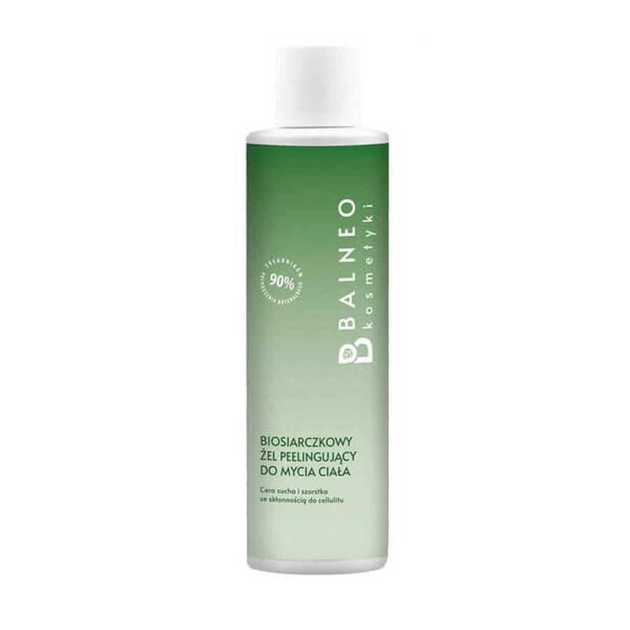 Balneocosméticos, gel exfoliante corporal biosulfurado, 250 ml