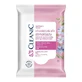 Cleanic, feuchtigkeitsspendende und beruhigende Make-up-Entfernungstücher, empfindliche und trockene Haut, 10 Stück