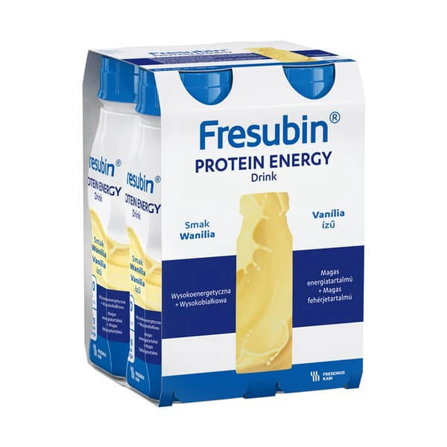 Fresubin Protein Energy Drink Vanille-Geschmack, flüssig, 16x200 ml