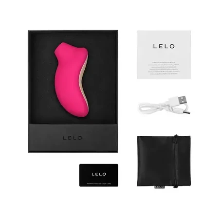 Lelo Sona 2 Cruise Cerise, sonische clitorisstimulator met technologie, 1 st.