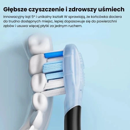 Oclean Ultra Clean, toothbrush tips, white, 2 pcs.